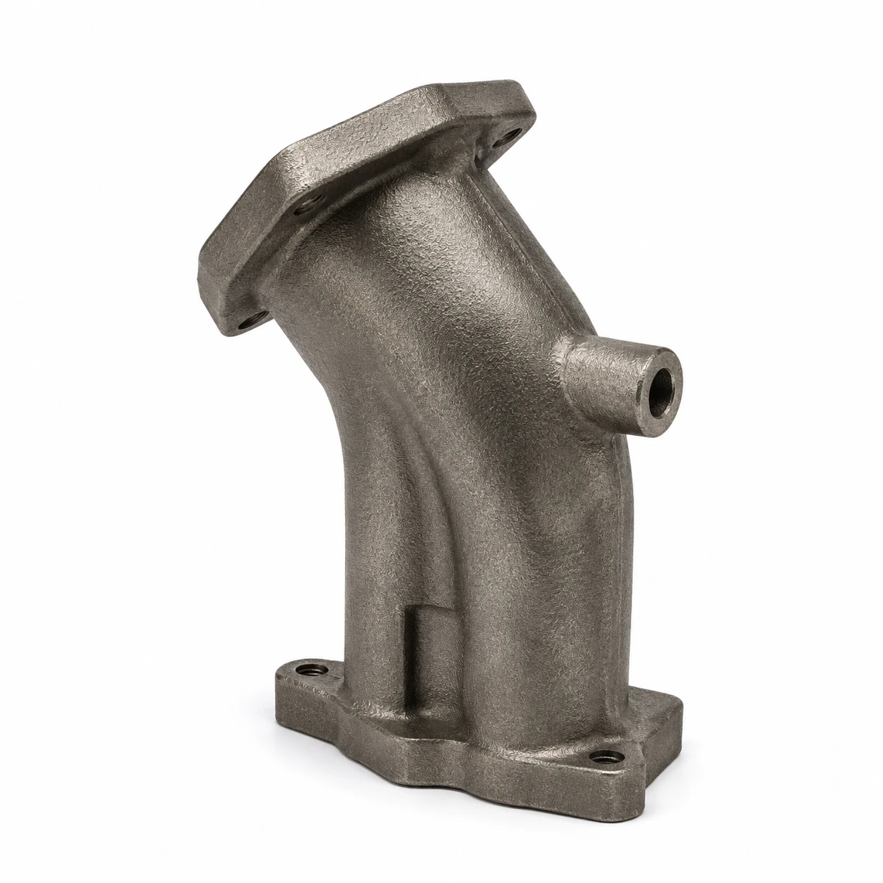 Durable exhaust manifold castings designed to withstand high temperatures while ensuring efficient exhaust gas flow in tractor engines.