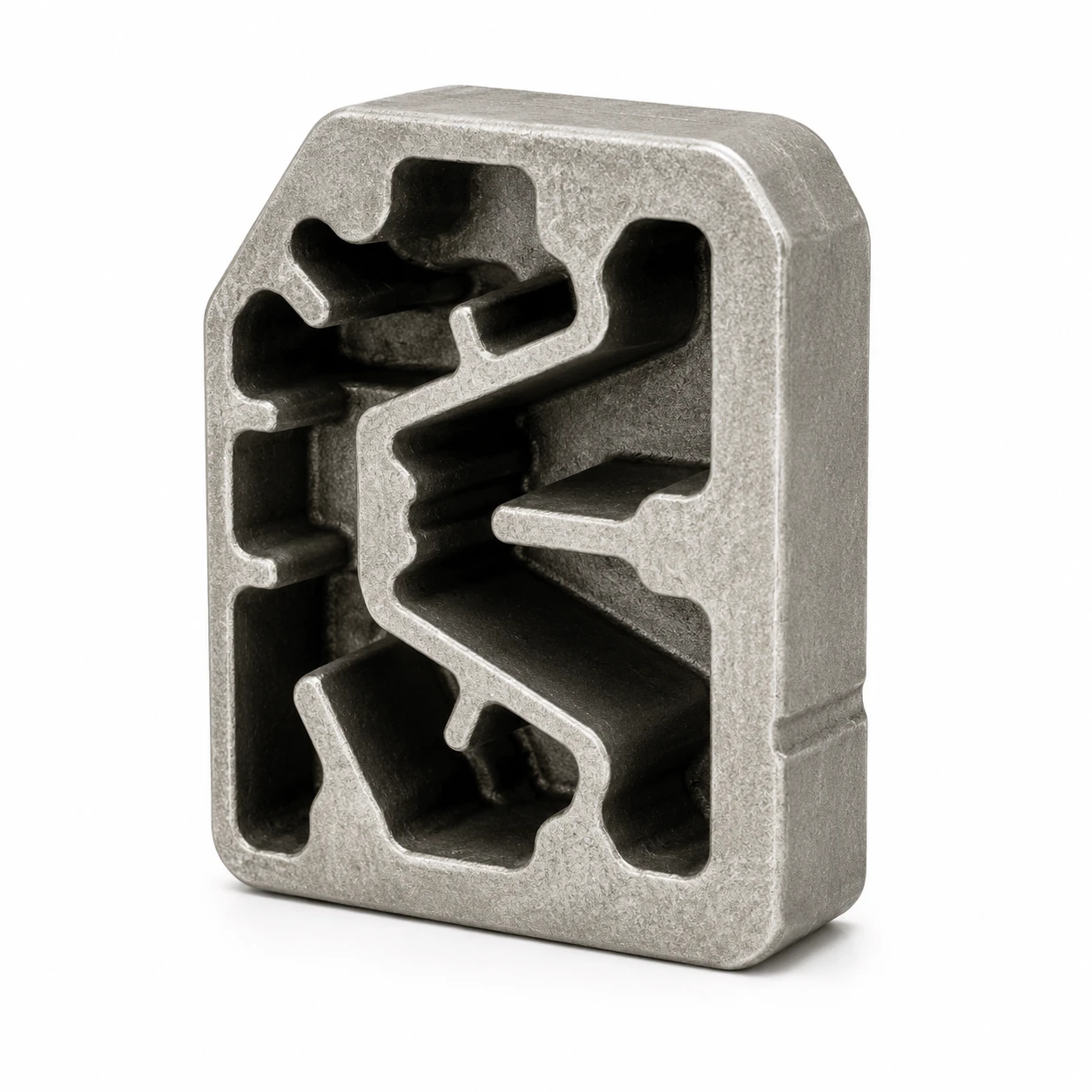 Precision engine housing castings manufactured with complex internal passages for strength, durability, and accurate fitment in agricultural machinery.